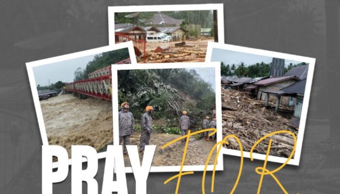 Duka dari Sumatera Utara: Kanwil BPN Sumut Kirim Doa dan Kepedulian untuk Korban Bencana di Tapanuli Raya