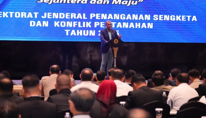 Wamen Hukum: Pencegahan dan Penyelesaian Tindak Pidana Pertanahan Membutuhkan Sinergitas dan Kolaborasi Antar Lembaga