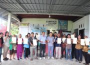 Penyerahan Sertipikat PTSL 2025 di Desa Ompu Raja Hutapea Timur Berlangsung Lancar, Warga Sambut Antusias