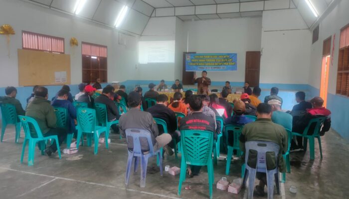 BPN Toba Jadi Narasumber Sosialisasi STD-B di Tiga Kecamatan, Dorong Tertib Administrasi Perkebunan Sawit