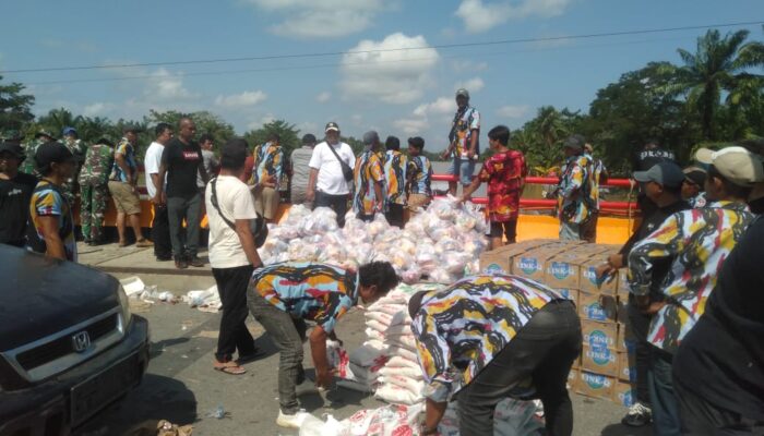 PKN Kota Binjai Salurkan Bantuan Sembako untuk Warga Tanjung Pura Pascabencana Banjir
