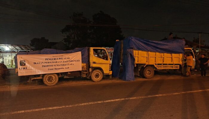 IPHI Sumut Kirim Dua Truk Bantuan Kemanusiaan untuk Korban Banjir dan Longsor di Aceh