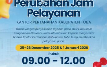Perubahan Jam Pelayanan