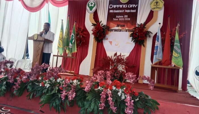 Yayasan Pendidikan dr. Tengku Hanafi Gelar Capping Day SMK Kesehatan di Perbaungan