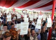 Melalui PTSL, Kementerian ATR/BPN Terbitkan 1,2 Juta Sertipikat Sepanjang Tahun 2025