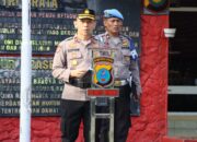 Polres Binjai Gelar Upacara Pemberian Tanda Kehormatan Satya Lencana Pengabdian Polri