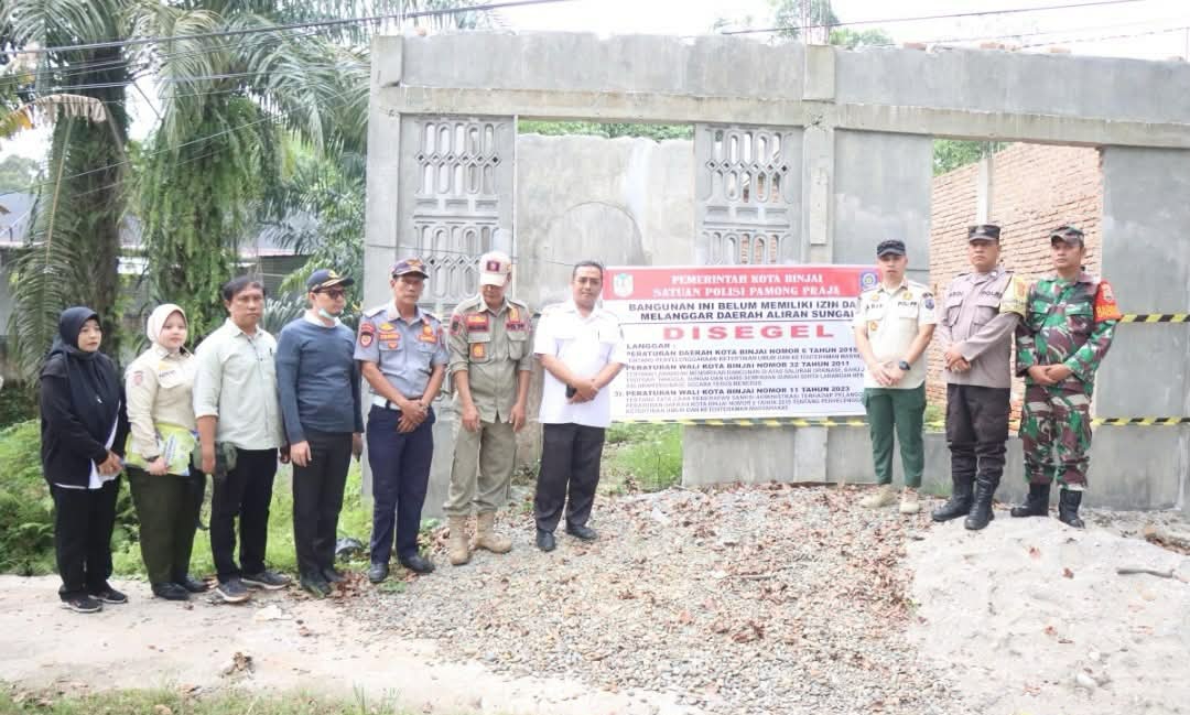 Segel Bangunan Ilegal