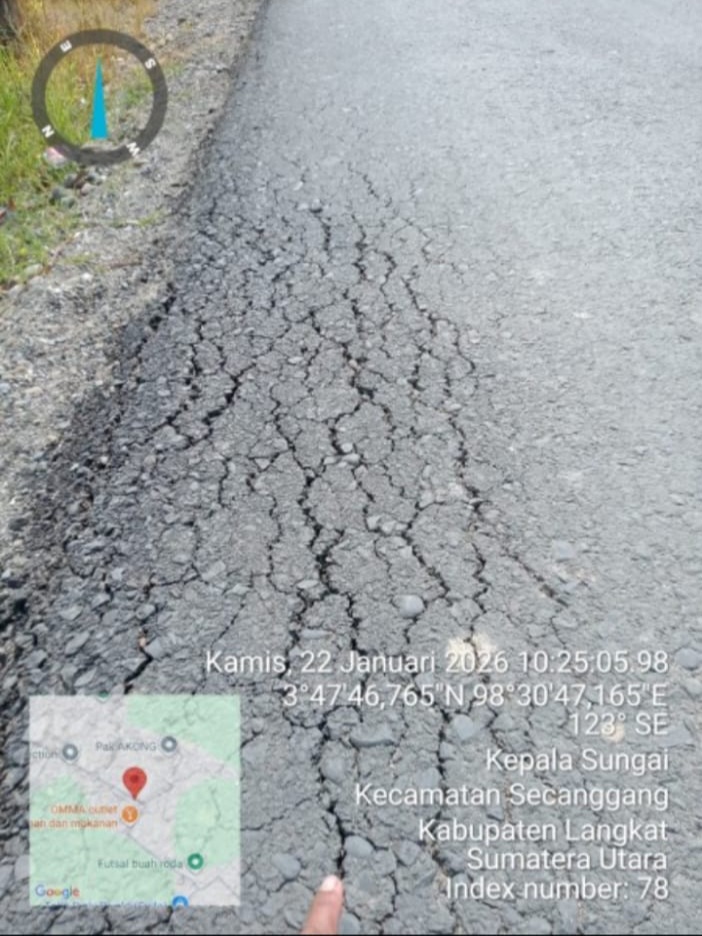 Dugaan Korupsi Jalan di Langkat