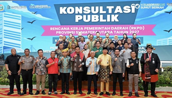 Bappelitbang Sumut Galang Dukungan Mitra Pembangunan, Rp132 Miliar Dikonsolidasikan untuk Percepatan Program Daerah