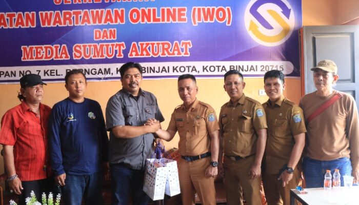 Kadiskominfo Binjai Sambangi IWO, Dorong UKW 2026 dan Perkuat Sinergi Media dan Pemerintah Kota Binjai