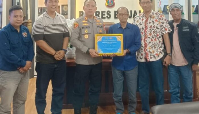 PWI Kota Binjai Perkuat Sinergi dengan Polres Binjai Bahas Kamtibmas dan Penegakan Hukum
