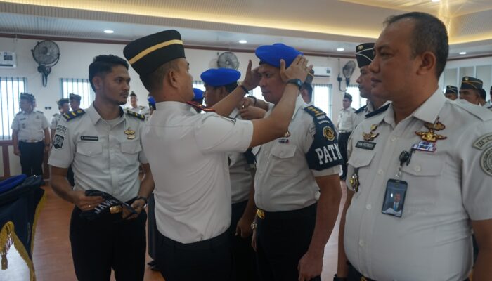 Perkuat Integritas, Kalapas I Medan Lantik Satops Patnal Lapas Kelas I Medan