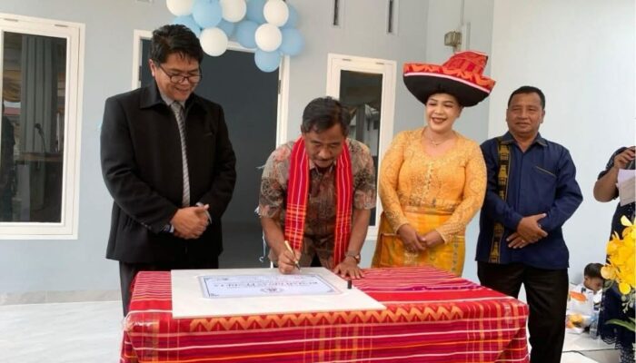 Peresmian Rumah Dinas Pendeta GBKP Klasis Binjai-Langkat, Wali Kota Tekankan Kebersamaan dan Gotong Royong