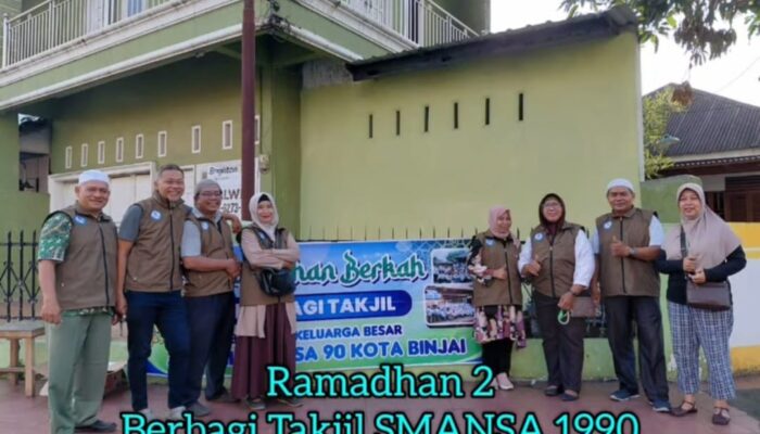Gebyar Ramadan 1447 H, Alumni SMAN 1 Binjai Angkatan 1990 Berbagi Takjil Selama 25 Hari Penuh