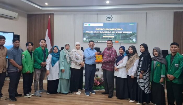FUAD IAIN Langsa Benchmarking ke FDK UIN Sumatera Utara
