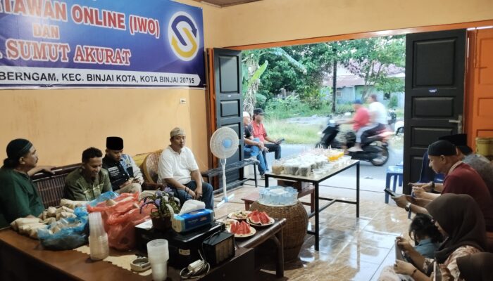 Jalin Sinergi Antar Pengurus, PD IWO Kota Binjai Gelar Bukber