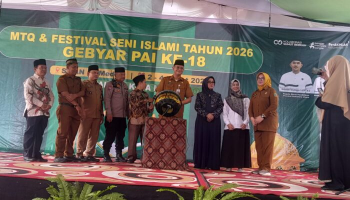 MTQ dan Festival Seni Islam SMA se-Kota Medan Resmi Bergulir di SMAN 13