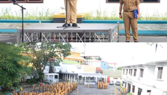 Sekda Binjai Tekankan Komitmen Akuntabilitas pada Apel Gabungan ASN dan Non-ASN