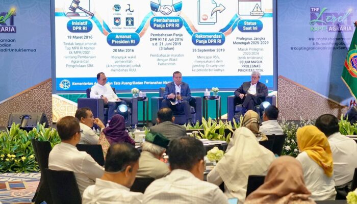 Kementerian ATR/BPN Libatkan KAPTI-AGRARIA dalam Penguatan Substansi RUU Administrasi Pertanahan