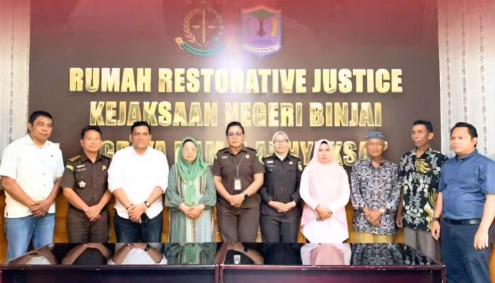 Dua Guru di Binjai yang Berseteru soal Dana BOS Berdamai Lewat Restorative Justice