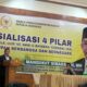 Mangihut Sinaga Sosialisasikan 4 Pilar Kebangsaan di Binjai, Ingatkan Bahaya Narkoba bagi Generasi Muda