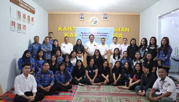Buka Puasa Bersama, Kantor Pertanahan Toba Lepas PPPK dalam Suasana Haru dan Kebersamaan