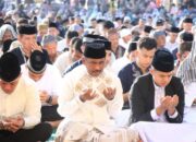 Salat Idul Fitri di Binjai