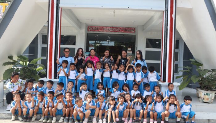 Kenalkan Dunia Kerja Sejak Dini, TK Kasih Anugrah Balige Kunjungi Kantor Pertanahan Toba
