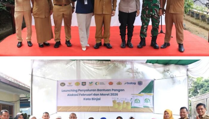 Pemko Binjai Salurkan 667,7 Ton Beras dan 135 Ribu Liter Minyak Goreng untuk 33.885 Warga