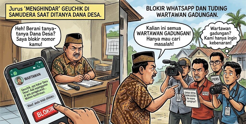 Suara Publik Dibungkam, Kontak Diblokir: Potret Buram Demokrasi di Gampong Krueng Baro Blang Mee