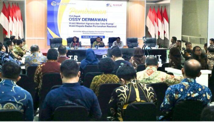 Wamen ATR/BPN Pembinaan di Kanwil Sumut: Tekankan Penguatan Talenta Digital dan Pelayanan Berkelas Nasional