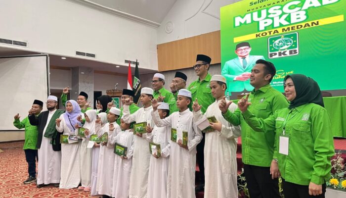 Suasana Guyub Warnai Muscab PKB Medan, Hamdan Simbolon Didorong Lanjutkan Kepemimpinan