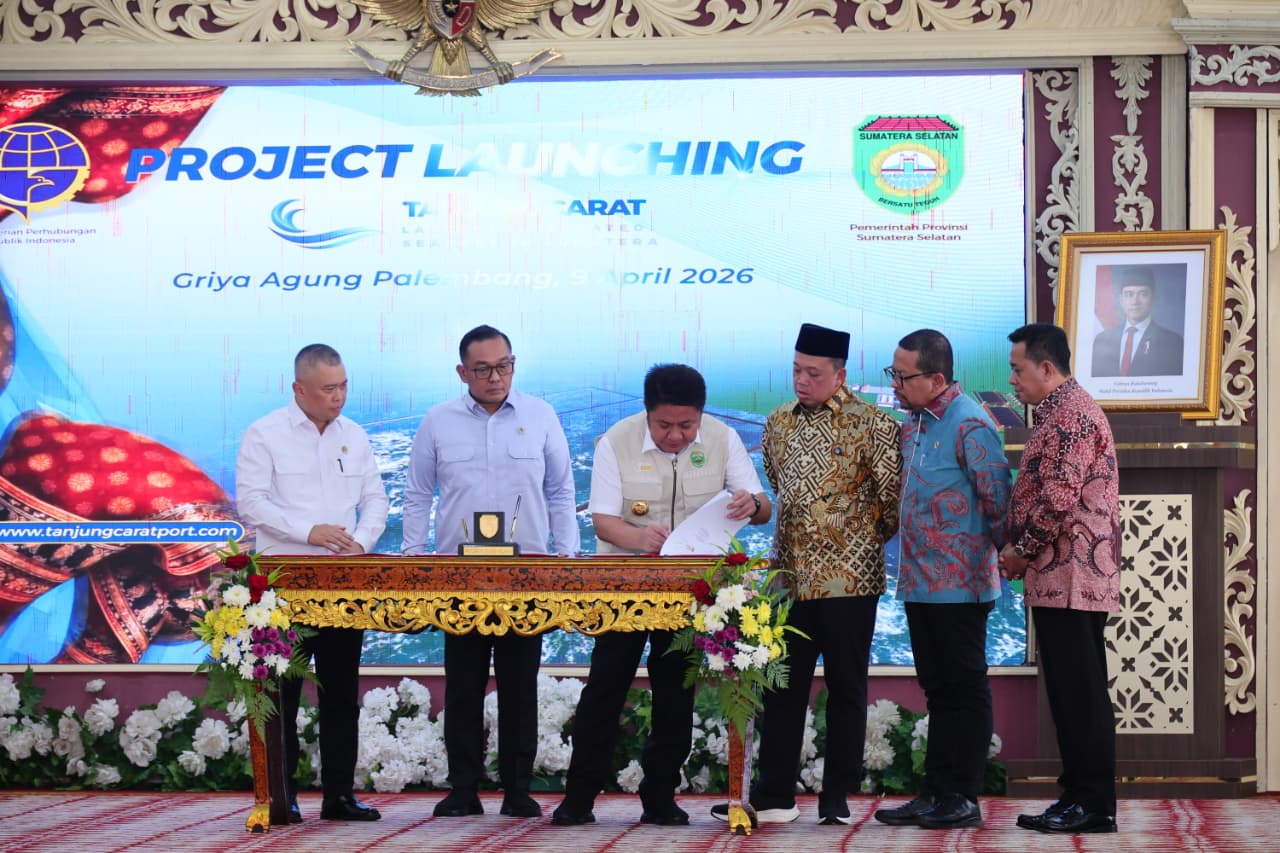 Supporting Utama PSN Pelabuhan Palembang