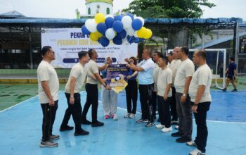 Sambut HBP ke-62, Lapas Medan Buka Pekan Olahraga Narapidana