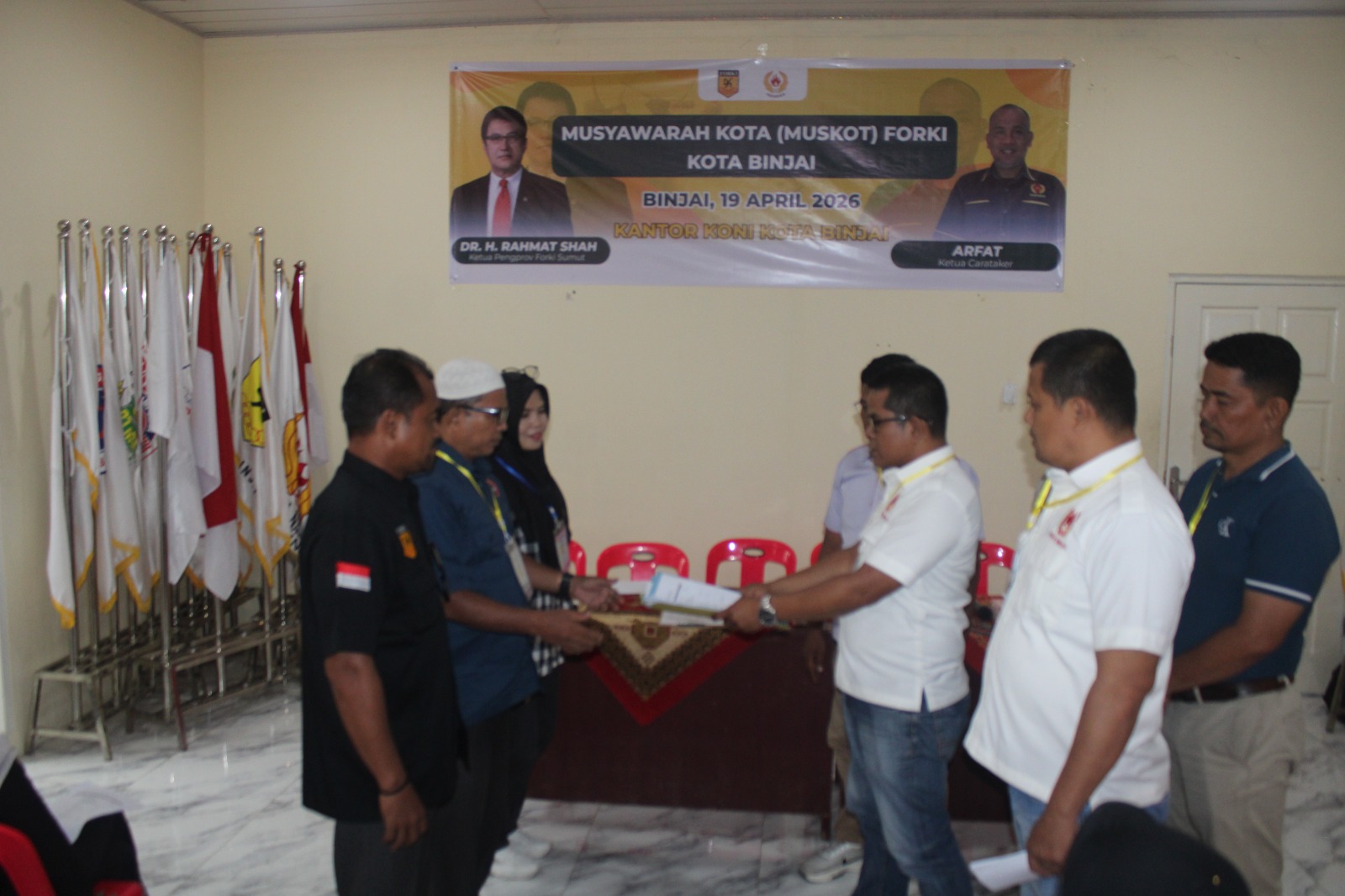 Suheri Resmi Nathodai FORKI Binjai