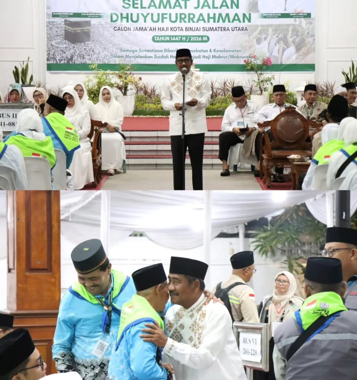 Pelepasan Jemaah Haji asal Binjai