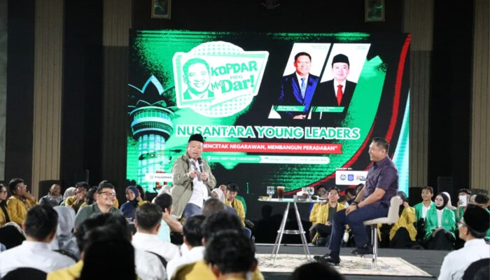 Jadi Narasumber dalam Nusantara Young Leaders, Menteri Nusron: Semua Kebijakan Harus Memanusiakan Manusia