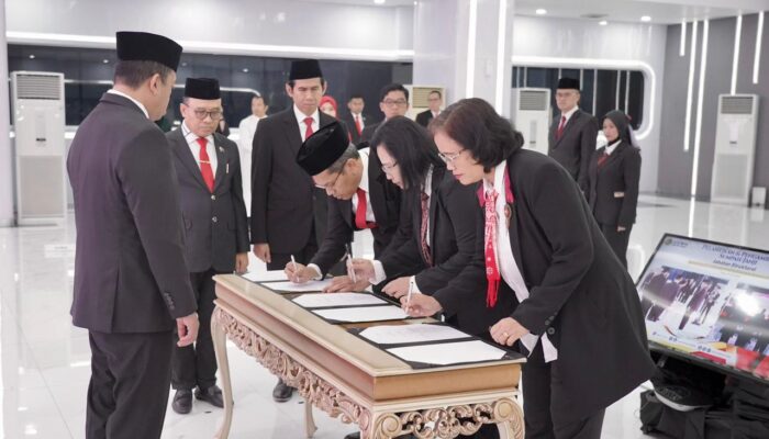 Menteri ATR/Kepala BPN Lantik 84 Pejabat Administrator, Bentuk Reformasi SDM dan Rotasi Jabatan