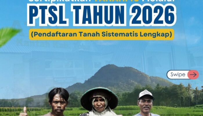 Kantah Toba Tetapkan 15 Desa sebagai Lokasi PTSL 2026, Fokus Percepatan Sertifikasi Tanah