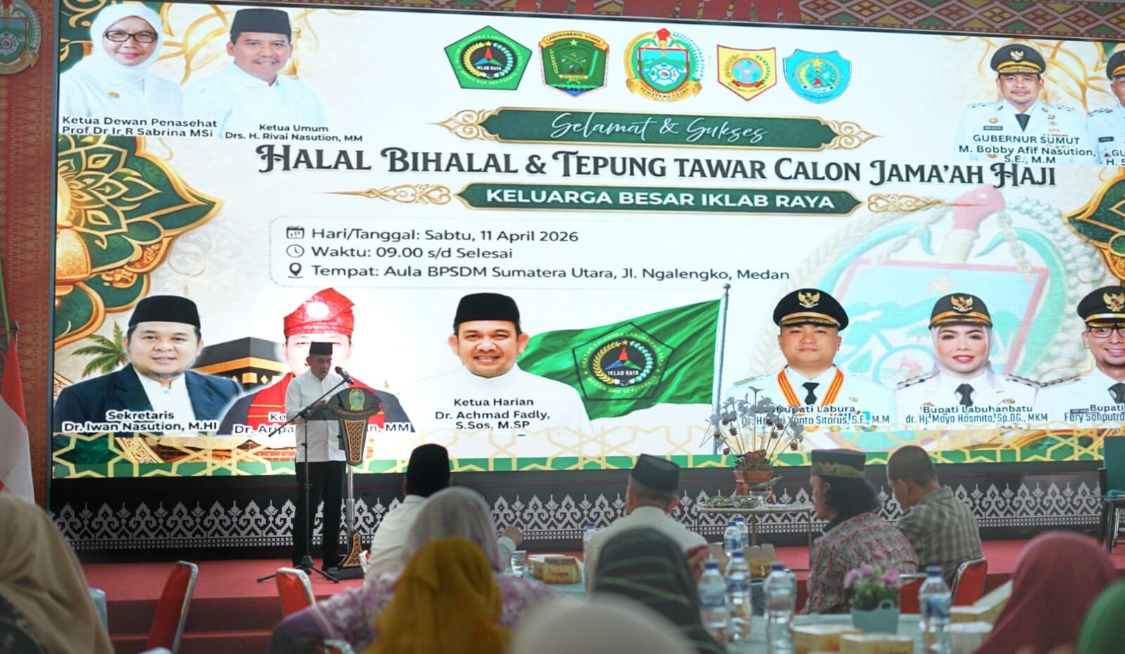 IKLAB Raya Gelar Halal Bihalal dan Tepung Tawar Calon Haji 1447 H, Mewah dan Penuh Berkah