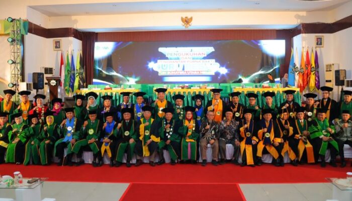UINSU Medan Kukuhkan 14 Guru Besar, Total Profesor Tembus 70