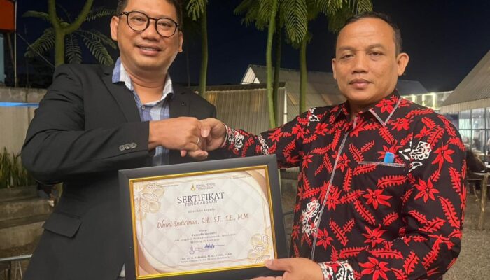 Dhani Sudirman Raih Penghargaan Perma Pendis Award 2026