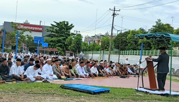 Guru Besar UINSU Medan Khatib Hari Raya Idul Adha di Pematang Siantar