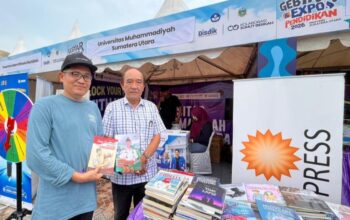 Syaiful Syafri Bangga, Karyanya Dipamerkan di Stand UMSU Press