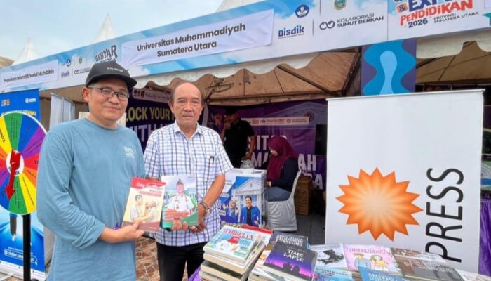 Syaiful Syafri Bangga, Karyanya Dipamerkan di Stand UMSU Press