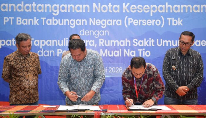 BTN Bikin Layanan Publik Pemkab Tapanuli Utara Makin Modern