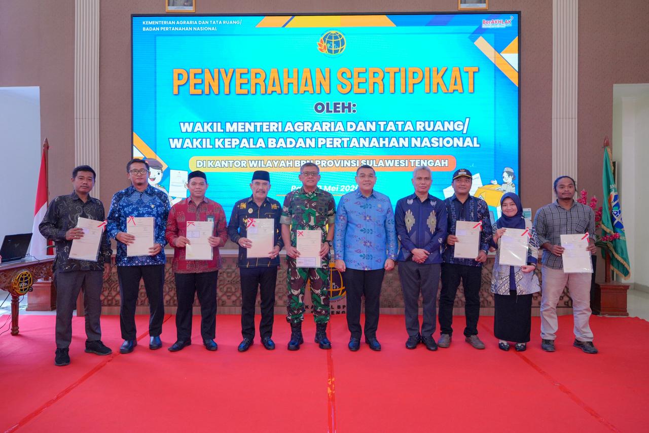 Penyerahan Sertipikat