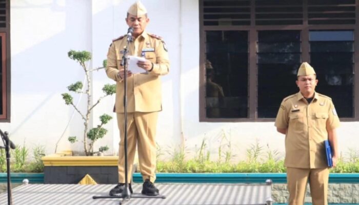 Sekda Binjai Tekankan Reformasi Pelayanan Publik dan Gotong Royong dalam Apel Gabungan Pemko