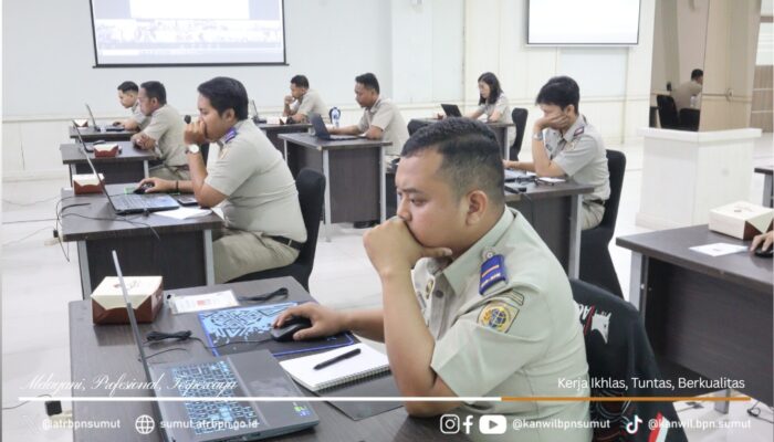 BPSDM ATR/BPN Gelar Uji Kompetensi Penata Kadastral untuk Tingkatkan Profesionalisme Pelayanan Pertanahan