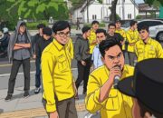 Soroti Mandegnya Agenda Demokrasi Desa, Aliansi PERMA LABUSEL Suarakan Enam Tuntutan di Depan Kantor Gubsu